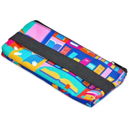 Hoppla Scribbler Polyester Large Pencil Case To Fit An A5 Notebook Back